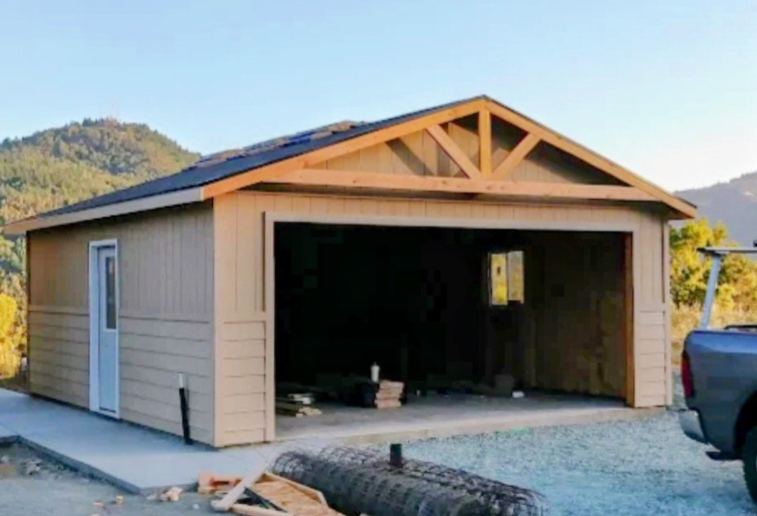 Garage Addition Completed — Southern Oregon